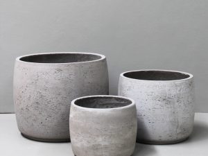 Natural Barrel Pot Set